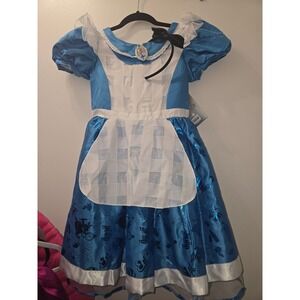 NEW Disney Alice in Wonderland Dress‎ Costume perfect for Halloween